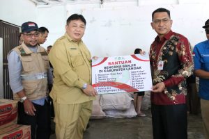 Banjir Besar di Landak: Dua Desa Terendam, Pemprov Kalbar Salurkan Bantuan